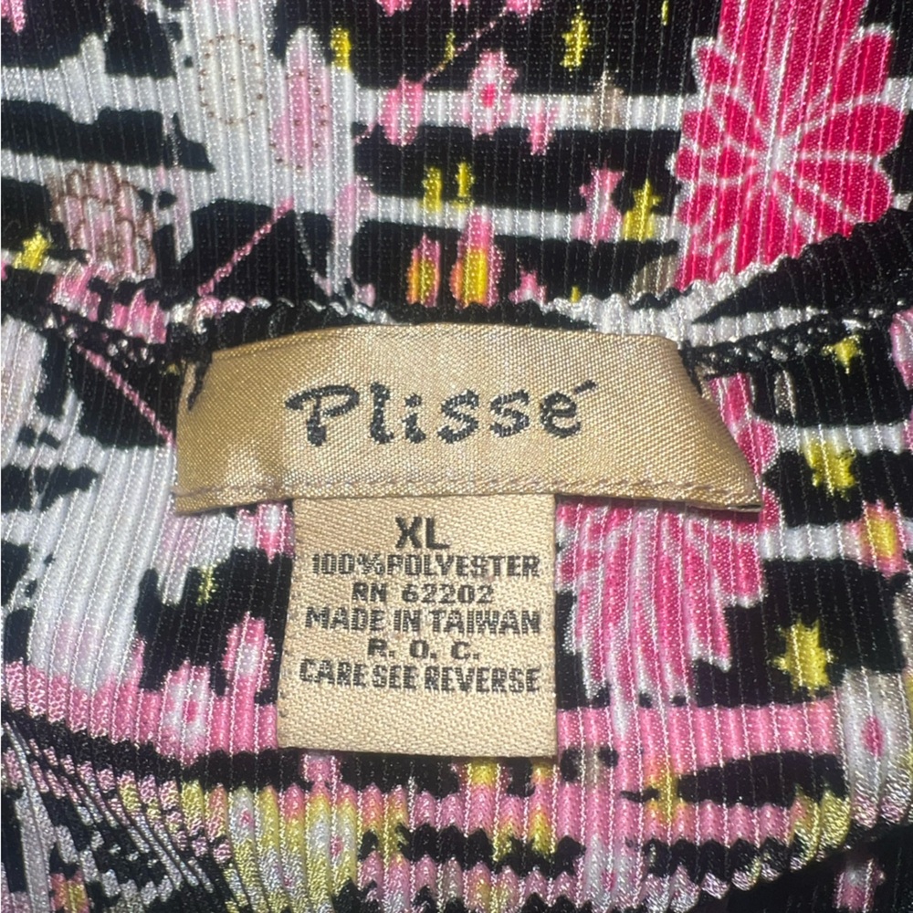 💐Vintage Floral Pleated Sleeveless Blouse💐 - Picture 4 of 4